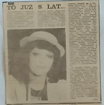 Anna JANTAR - wspomnienie - artykuł z 1988 r.