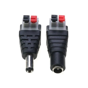 Adapter gniazdo 5.5x2.1 i wtyk 5.5x2.1