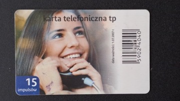 karta telefoniczna TP 15 zł