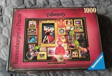 Puzzle Ravensburger Villainous 1000 Królowa Kier 