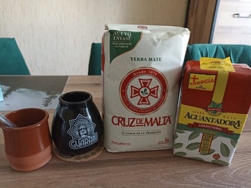 Yerba mate zestaw 1,5 kg yerby matera