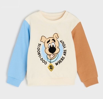 Sinsay Scooby Doo Bluza Rozmiar 74 NOWA!!