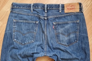Spodnie męskie jeans Levis 501 W38L32 