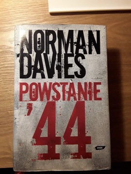 Norman Davies Powstanie 44  książka !