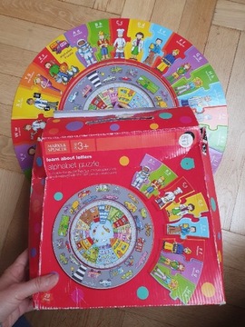 Alfabet angielski puzzle Marks&Spencer 3+