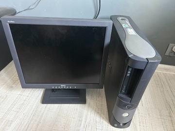 Komputer Dell OptiPlex GX 270 z Monitorem 