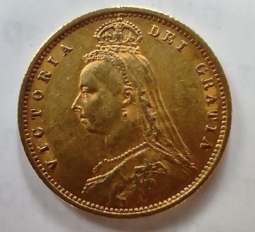 Victoria Dei Gratia Zjednoczone Królestwo, złoto