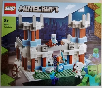 LEGO Minecraft 21186 - lodowy zamek 