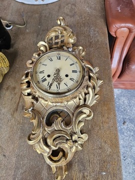 Stary szwedzki zegar 