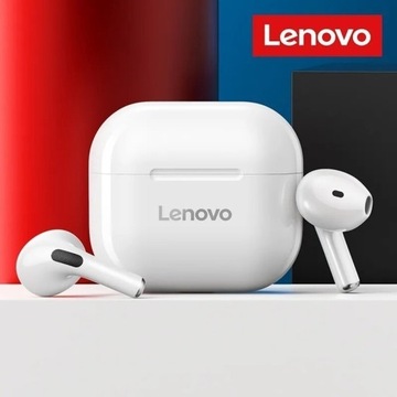 Słuchawki bezprzewodowe douszne Lenovo LP40 white