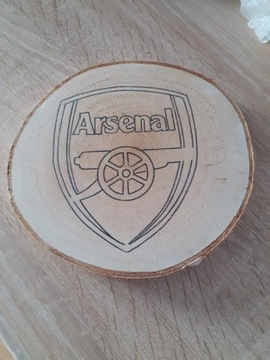 Arsenal Londyn. Plaster drewna dekoracyjny ozdobny