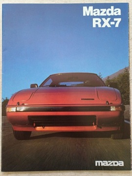 Prospekt RX 7.1981r. UNIKAT