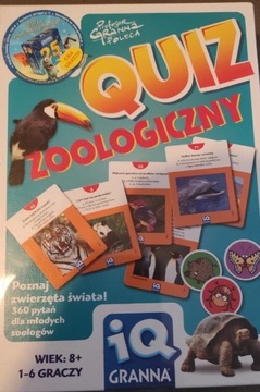 Granna, gra edukacyjna Quiz zoologiczny