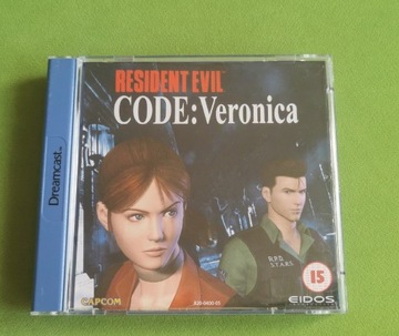 Resident evil code veronica sega dreamcast 