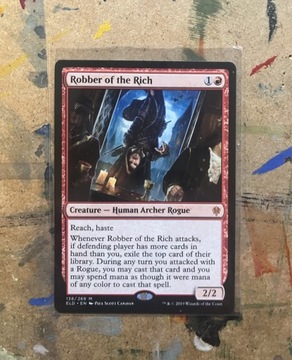 Magic the Gathering Robber of the Rich Mythic