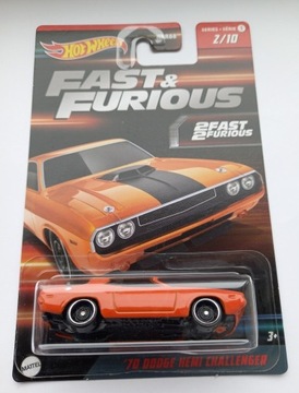 Hot wheels Fast @ furious  Dodge hemi Challenger 