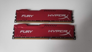 Pamięć RAM Kingston HyperX FURY DDR3 2x8GB 1866MHz CL10 (HX318C10FR/8)