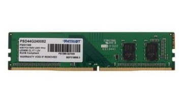 Pamięć DDR4 4GB Patriot 2400MHz (PC4-19200)