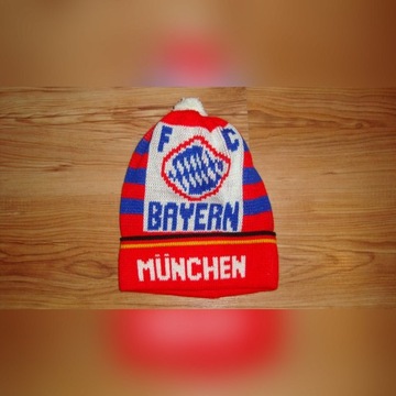 Bayern Monachium czapka zimowa nowa 
