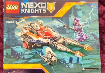 LEGO Nexo Knights 70348 używane, kompletny zestaw