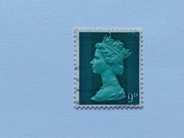 znaczek UK Królowa Elżbieta II - 1975