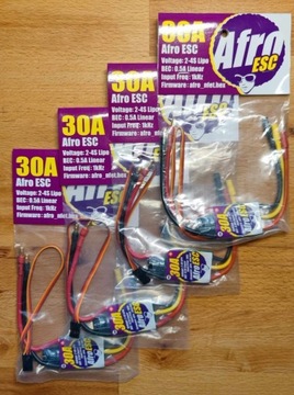 Regulatory Afro ESC 30A - 4 sztuki - nowe!