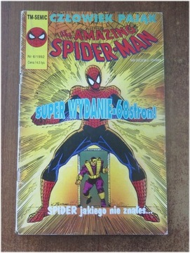 Spiderman 6 1992 Tm - Semic wydanie 1