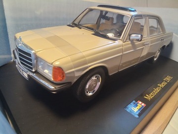 MERCEDES-BENZ W123, 230E, REVELL, 1:18, idealny.