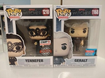 Funko Pop! Wiedźmin Witcher Geralt & Yennefer