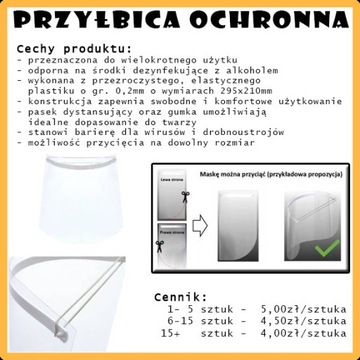 Przyłbica ochronna