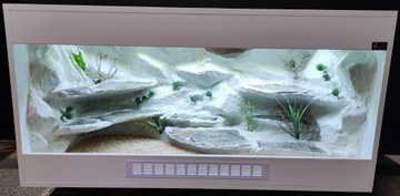 terrarium dla agamy jaszczurki 120x60x60