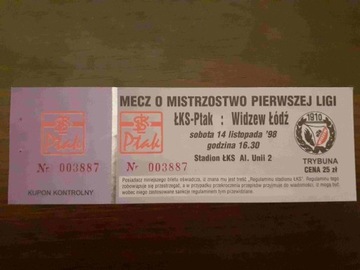 ŁKS ŁÓDŹ - WIDZEW ŁÓDZ 1998 