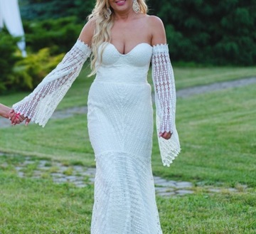 Suknia Ślubna LARA&LACE boho bride