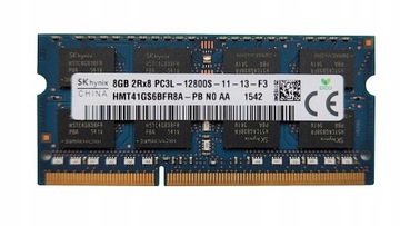 Pamięć RAM 8GB DDR3L SO-DIMM 1600MHz