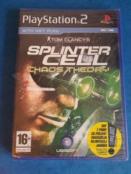 Splinter Cell Chaos Theory PS2 Nowa Folia
