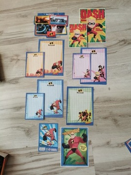 Karteczki kolekcjonerske do segregatora Iniemamocni / The Incredibles