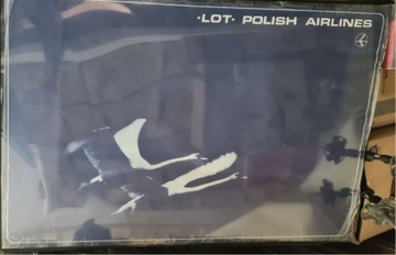 plakat Zbigniew Malicki Lot Polish Airlines