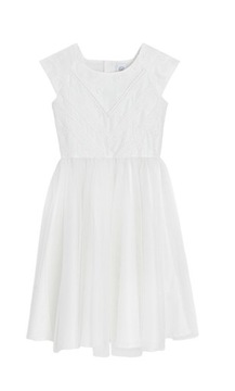 Biała sukienka Cool Club 152cm Komunia