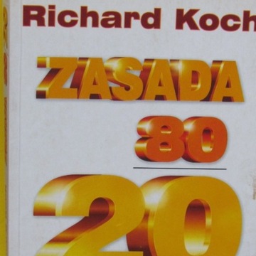 Zasada 80-20 - Richard Koch 