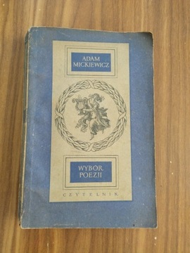 Książka "Wybór Poezji"