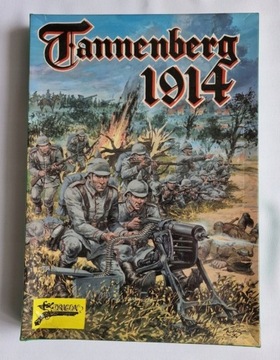 Gra planszowa wojenna Tannenberg 1914 (Dragon), 100% kompletna