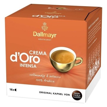 Kawa Dolce Gusto Dallmayr Crema d'ORO  Intensa 16