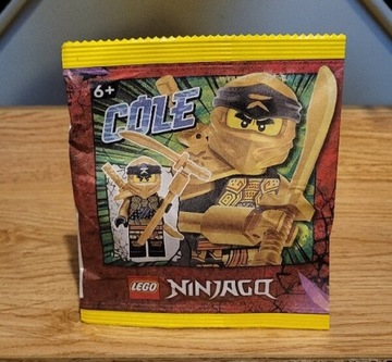 Lego Ninjago 892295 Golden Cole saszetka klocki