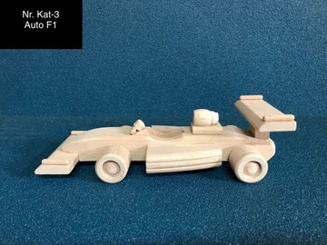 Produkt Polski, Drewniany Samochód Formuła 1, Auto