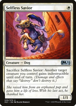 Selfless Savior (M21) M/NM