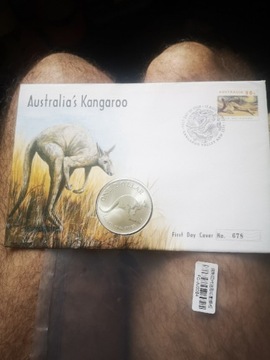 Moneta Kangur australijski w blistrze