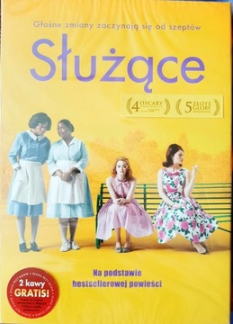 Służące, dvd w folii