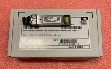 SFP+10G optyczna MultiM 850nm 0,3km Lc