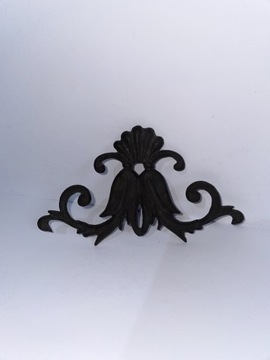 Dekoracja meblowa ornament czarny/ brązowy
