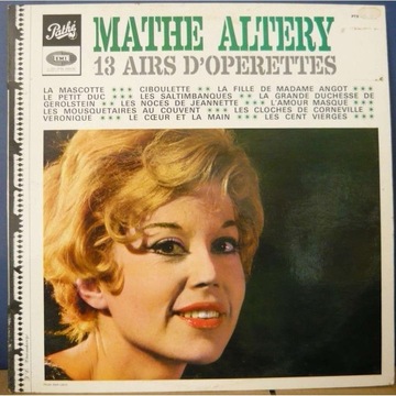 Mathe Altery- 13 airs d'operettes winyl